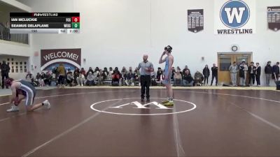 150 lbs Seamus Delaplane, Westtown School vs Ian McLuckie, Friends` Central School