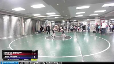 85 lbs Round 1 - Maximus Bartlett, 208 Badgers vs Jesse Thomas, CROSSFACE Wrestling Club