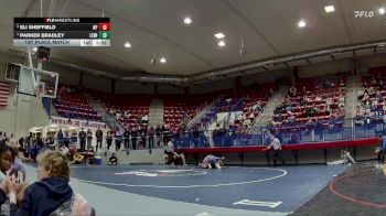165 lbs 1st Place Match - Parker Bradley, Lewisburg vs Eli Sheffield, North Pontotoc High School