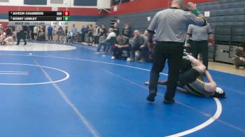 114 lbs Semifinal - Javeon Chambers, Highlands vs Bobby Lemley, Bentworth