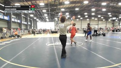 220 lbs Round Of 16 - Kenneth Hamilton, VA vs Judah Harris, NC