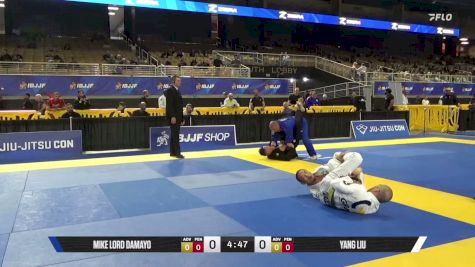 Yang Liu vs Mike Lord Damayo 2026 Pan Jiu Jitsu IBJJF Championship