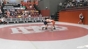 126 lbs Quarterfinal - Bo Dominguez, Brentwood Academy vs Christopher Phillips, Baylor School