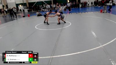 165 lbs Champ. Round 1 - Cameron Graham, Nebraska-Kearney vs Ryan McManus, Waldorf (Iowa)