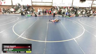 98 lbs Cons. Round 2 - Nixon Jense, Pleasant Grove vs Tomasi Faaliliu, Team Pride Academy