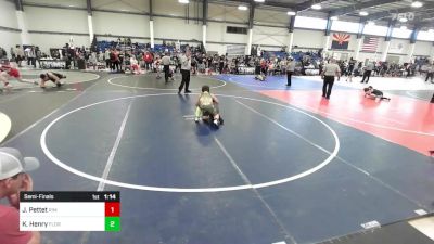 Semifinal - Jaylon Pettet, Rim County Grapplers vs Kanyon Henry, Florence Outlaw WC