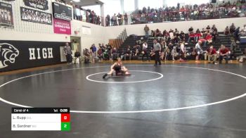 106 lbs Consi Of 4 - Loudon Rupp, Columbia vs Brody Gardner, Biglerville