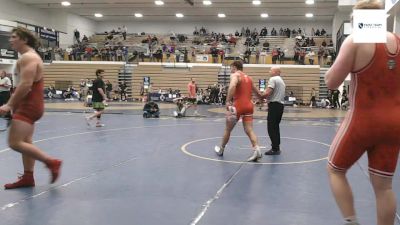 285 lbs Quarterfinal - Bryson Buhk, Southern Illinois vs Daulton Mayer, Bellarmine