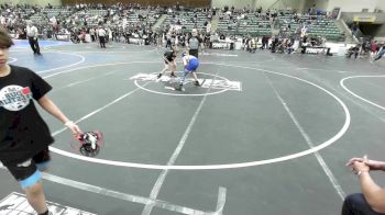 98 lbs Consi Of 4 - Luke Stepanick, MatTime vs Trace Jensen, Fremont Wrestling - Utah