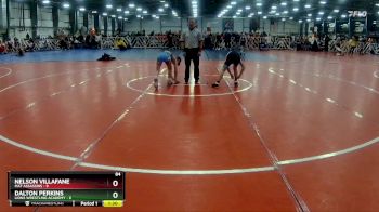84 lbs Rd# 1 9:00am Friday - Nelson Villafane, Mat Assassins vs Dalton Perkins, Lions Wrestling Academy