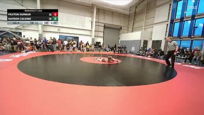 54 lbs Quarterfinals (8 Team) - Kayson Calkins, Wyoming Gold vs Paxton Dunbar, Allstar