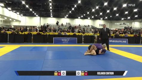 Rolando Cintron vs Miles Thibault 2025 World IBJJF Jiu-Jitsu No-Gi Championship