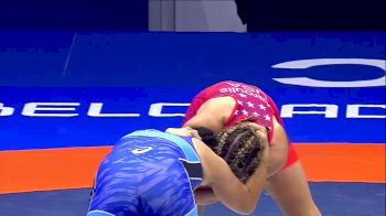 57 kg 1/2 Final - Helen Louise Maroulis, United States vs Davaachimeg Erkhembayar, Mongolia