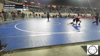 120 lbs Consi Of 64 #2 - Landon Millikin, Sand Springs Jr High vs Steven Holder, Altus JH
