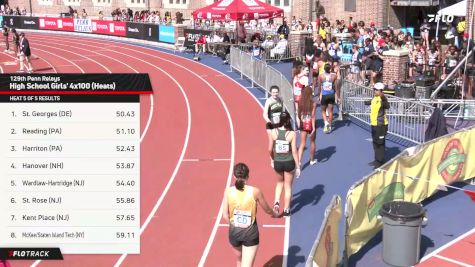 High School Girls' 4x100m Relay, Prelims 6