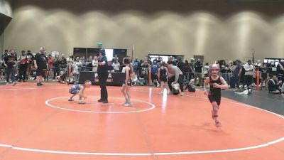 62 lbs 1st Place Match - Reese Szymanski, Team Tugman Wrestling vs Lucy Milgrim, Vougar Honors Wrestling