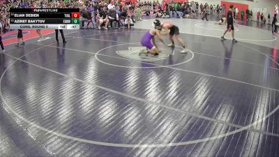 132 lbs Cons. Round 5 - Elian Debien, Tualatin vs Aziret Bakytov, Edmonds-Woodway
