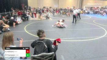 138 lbs Consi Of 32 #1 - Grayson Williams, American Falls WC vs Peter Thompson, Hawkeye/Speakeasy WC