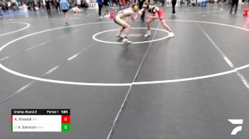 144 lbs Champ. Round 2 - Aaron Samson, WaKeeney Wrestling Club vs Kolt Knaack, IAWC