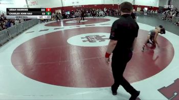 132 lbs Semifinal - Charles John Hao, Kamehameha Schools- Hawaii Boys vs Uriah Hawkins, Granite Hills (El Cajon)