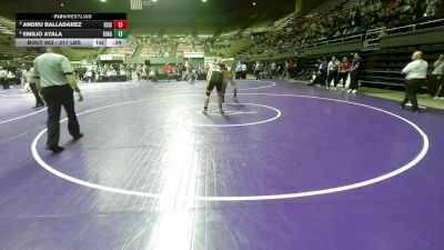 217 lbs 7th Place - Andru Balladarez, Edison vs Emilio Ayala, Kingsburg