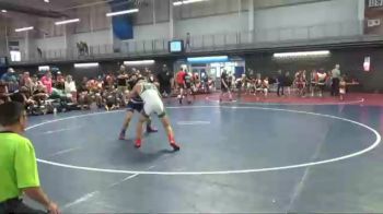 125 lbs Round 2 (8 Team) - Wyatt Berra, Fight Club vs Kyle Nielsen, Full Throttle Wrestling