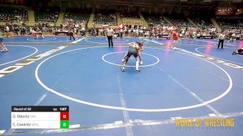 108 lbs Round Of 32 - Dominic Deputy, Orchard WC vs Christian Casarez, Wesley Wrestling Club