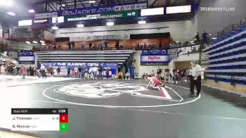 157 lbs Round Of 16 - Jack Thomsen, Unattached-South Dakota State vs Ben Monroe, Unattached-Iowa State