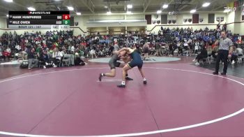 157 lbs Round 1 - Nile Owen, Algona vs Hank Humphries, Burlington Notre Dame