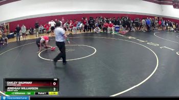 134-137 lbs Semifinal - Oakley Shumway, Mountain View vs Jeremiah Williamson, Arbor View