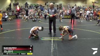 60 lbs Finals (8 Team) - Will Gallo, Team Gotcha vs Elias Holyfield, Belding Orange