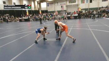 150 lbs Quarterfinals (8 Team) - Dre Garrison, Beatrice vs Brayden Kreikemeier, Bennington