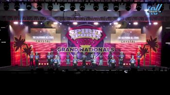The California All Stars - Ontario - Crystal [2025 L1 Senior Day 2] 2025 Spirit Sports Grand Nationals