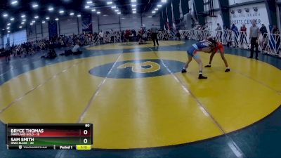 80 lbs Rd# 5- 3:45pm Friday Final Pool - Bryce Thomas, Maryland GOLD vs Sam Smith, Iowa Black