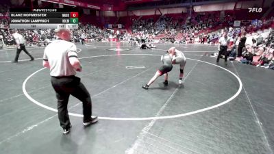 165 lbs D1 - Quarter-finals (fri 5:30 P.m.) - Blake Hofmeister, Muskego vs Jonathon Lamprich, Holmen