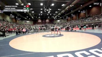 3A 155 lbs Quarterfinal - Rickelle Collins, Carbon vs Shelby Sands, Canyon View