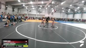 110 lbs Quarterfinal - Tiger Ruiz, NB Elite Wrestling Club vs Andrew Sanchez, Apex Grappling Academy