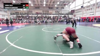 120 lbs Champ. Round 3 - MADILYN QUINTANA, St Patrick - St Vincent vs Keira Sale, Northgate