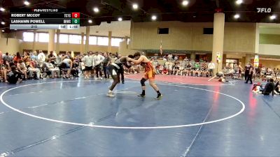 215 lbs 4th Wrestleback (32 Team) - Robert McCoy, The Colliseum Training Center vs Lashawn Powell, VSUS Athletics RTC