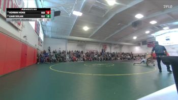 126 lbs Champ. Round 2 - Korbin Hoke, Highland vs Liam Dolan, Falcon