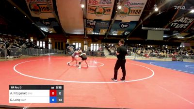 124 kg Rr Rnd 3 - Ally Fitzgerald, Shu vs Cali Long, Iowa