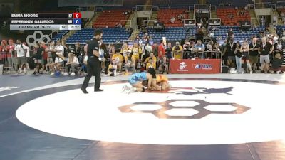 100 lbs Champ. Rd Of 32 - Emma Moore, Kentucky vs Esperanza Gallegos, New Mexico