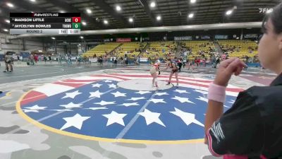 115 lbs Round 2 - Madison Little, Aberdeen Central Golden Eagles vs Jaycelynn Bowles, Touch Of Gold Wrestling Club