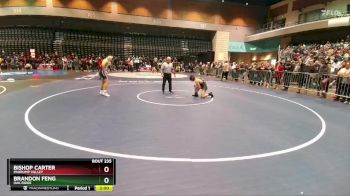 132 lbs Champ. Round 1 - Brandon Feng, Oak Ridge vs Bishop Carter, Pahrump Valley