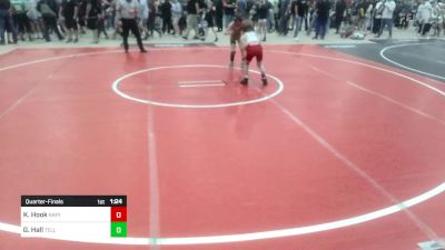 81 lbs Quarterfinal - Kallum Hook, Rapid City Cobblers vs Gage Hall, Teller Takedown WC