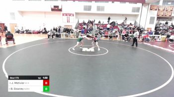 150 lbs Consi Of 8 #1 - Jacob Metivier, Whitman-Hanson vs Brenden Downey, Nashoba