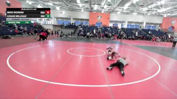 133 lbs Champ. Round 1 - Mike Worsen, Pitt-Bradford vs Logan Milligan, Penn State Behrend