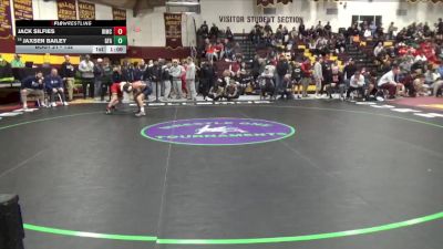 132 lbs Champ. Round 1 - Jack Silfies, Bishop McCort vs Jaxsen Bailey, Green Farms Academy