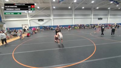 215 lbs Quarterfinal - Colin Whetsel, Unattached vs Jeremiah Chavis, Lake Gibson Braves