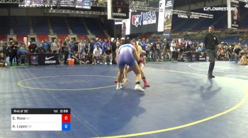 122 lbs Rnd Of 32 - Elise Rose, Kansas vs Kyleigh Lopez, Oregon